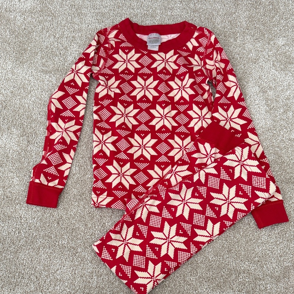 Hanna Andersson Fair Isle Kids Pajama Set